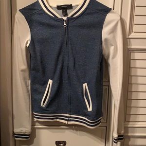 Blue / cream jacket